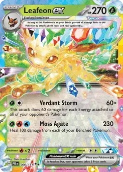 Leafeon ex Prismatic Evolutions