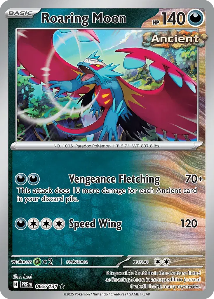 Roaring Moon Prismatic Evolutions 65
