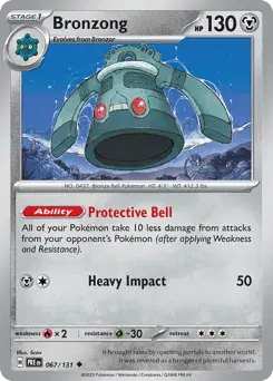 Bronzong Prismatic Evolutions