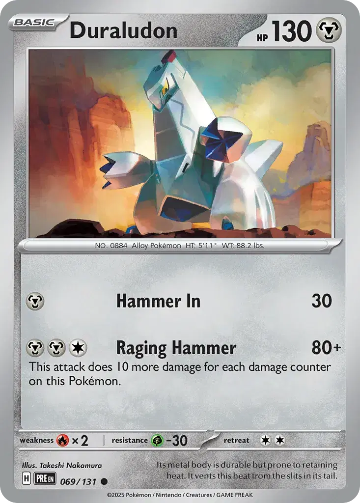 Duraludon Prismatic Evolutions 69