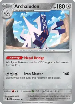 Archaludon Prismatic Evolutions
