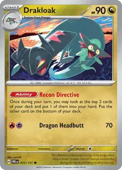 Drakloak Prismatic Evolutions
