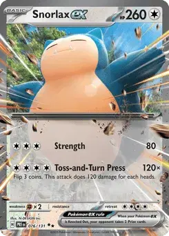 Snorlax ex Prismatic Evolutions