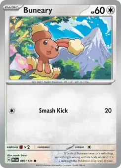 Buneary Prismatic Evolutions