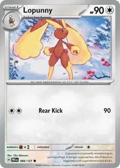 Lopunny Prismatic Evolutions