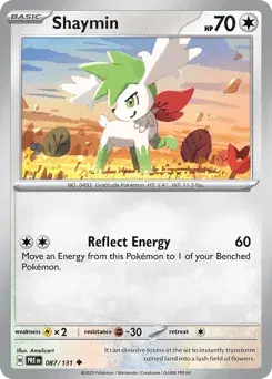 Shaymin Prismatic Evolutions