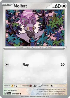 Noibat Prismatic Evolutions