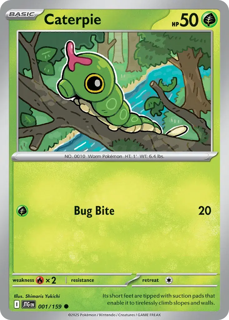 Caterpie Journey Together 1