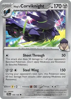 Hop's Corviknight Journey Together