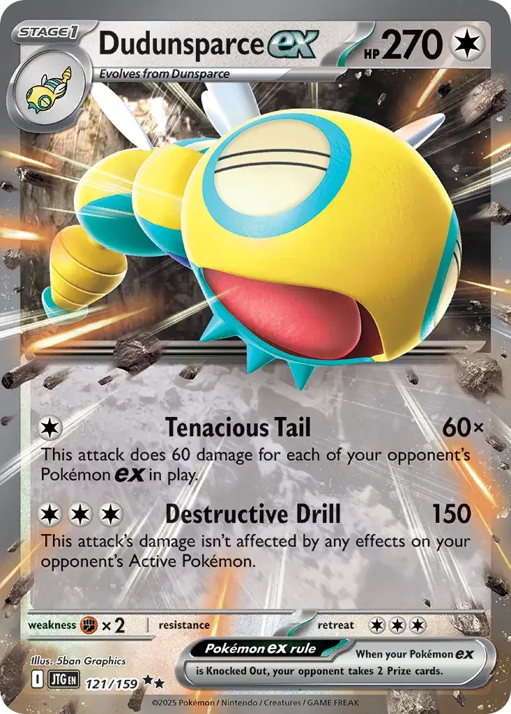 Dudunsparce ex Journey Together 121