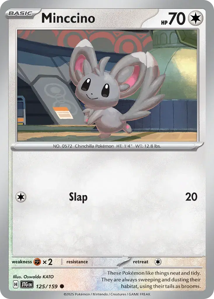 Minccino Journey Together 125