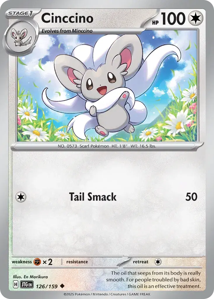 Cinccino Journey Together 126