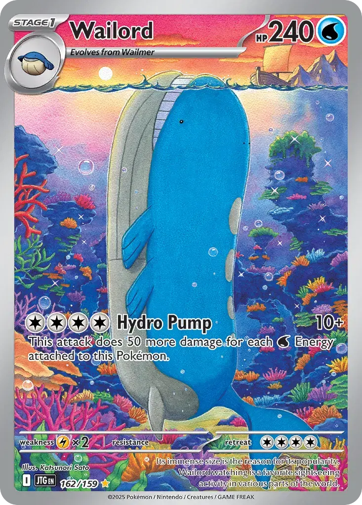 Wailord Journey Together 162