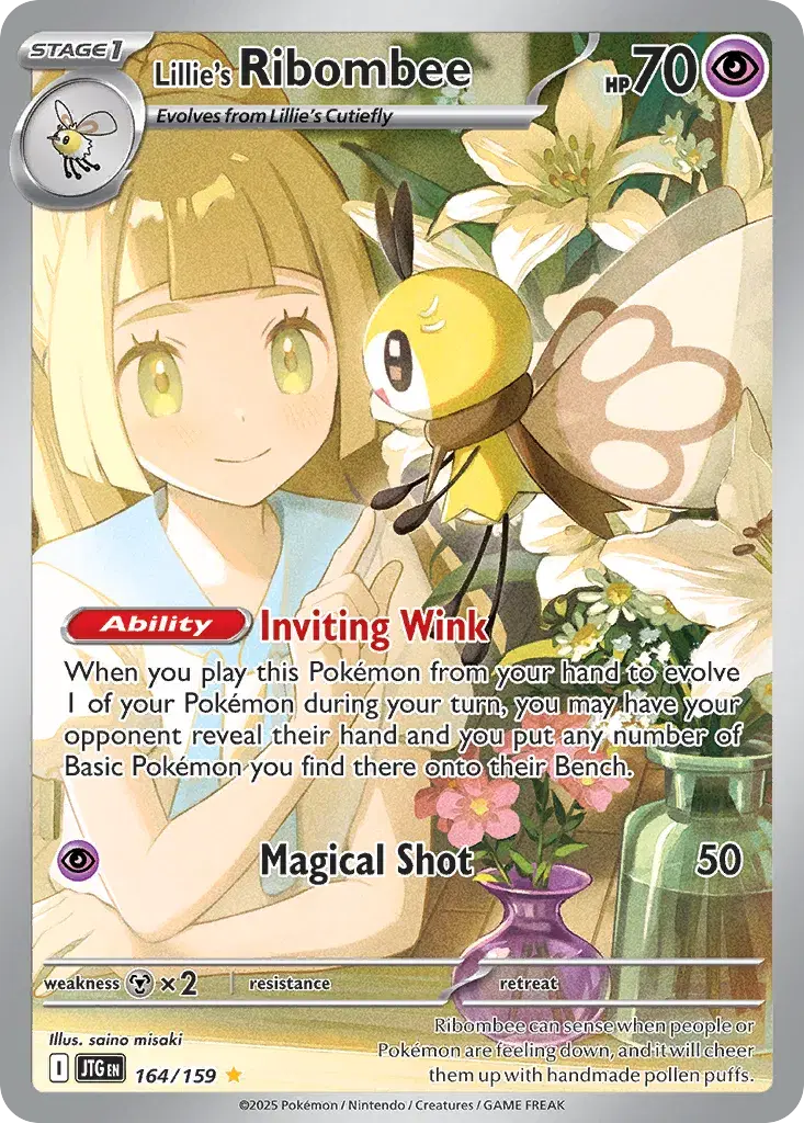 Lillie's Ribombee Journey Together 164