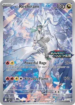 N's Reshiram Journey Together