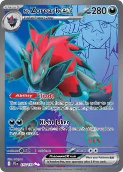 N's Zoroark ex Journey Together