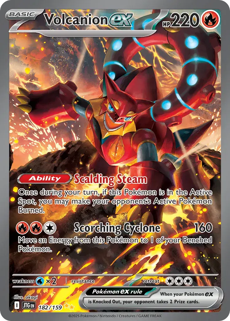 Volcanion ex Journey Together 182