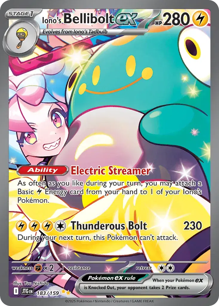 Iono's Bellibolt ex Journey Together 183