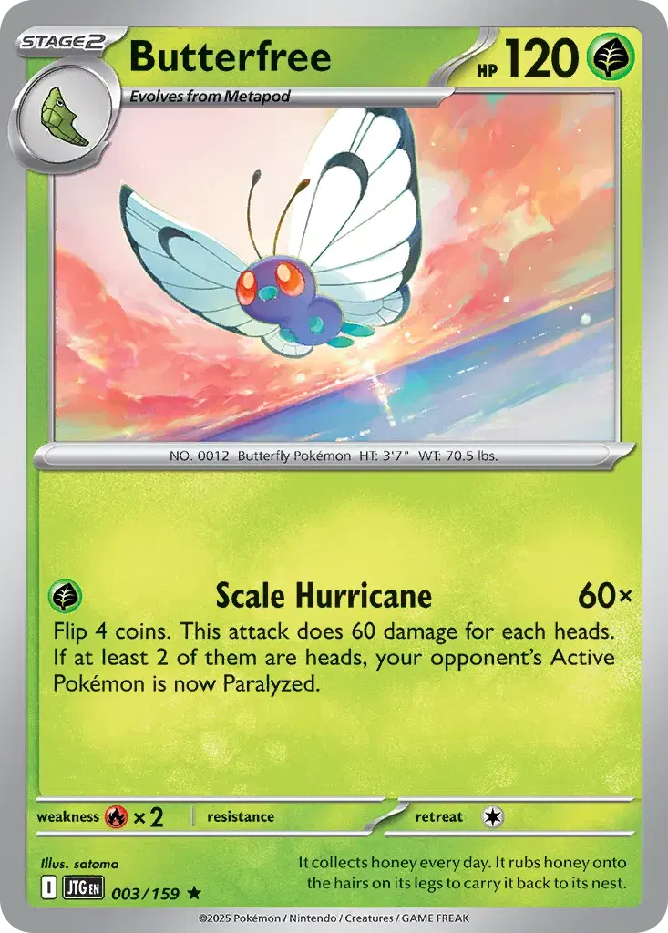 Butterfree Journey Together 3