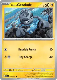 Alolan Geodude Journey Together