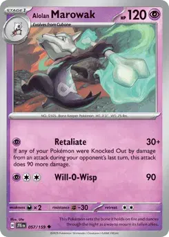Alolan Marowak Journey Together