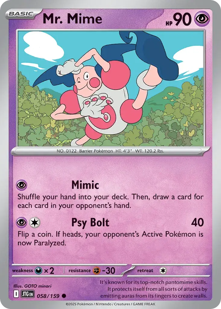 Mr. Mime Journey Together 58