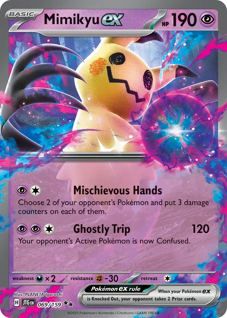 Mimikyu ex Journey Together 69