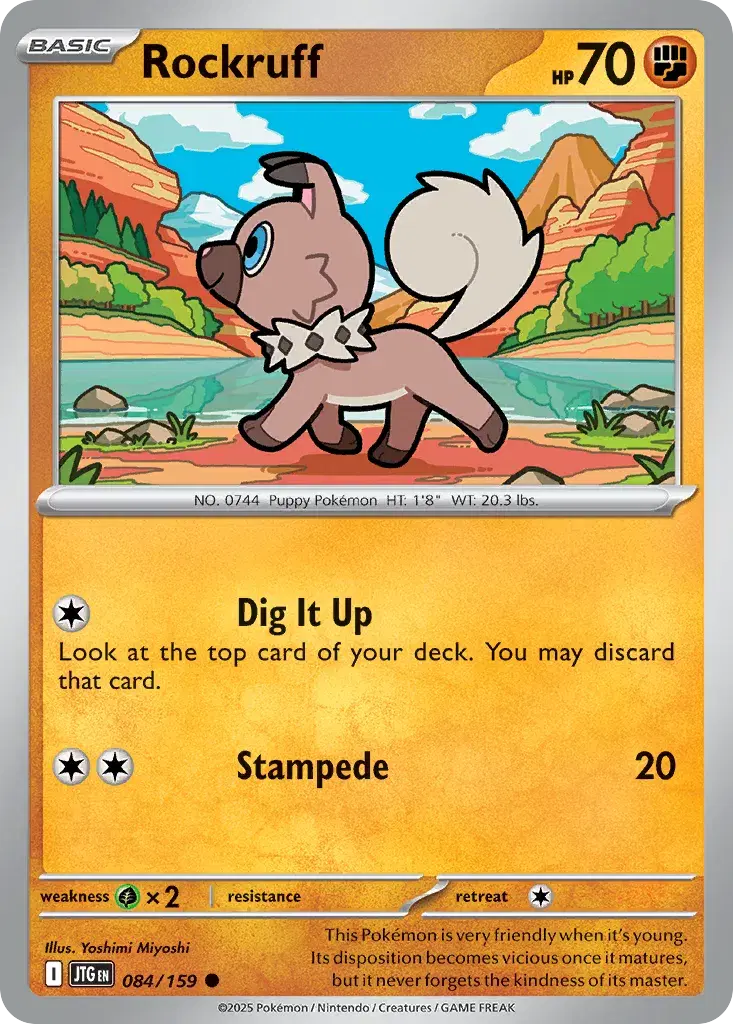 Rockruff Journey Together 84