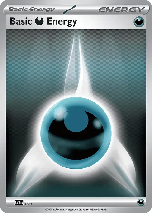 Basic Darkness Energy Scarlet & Violet Energies 23