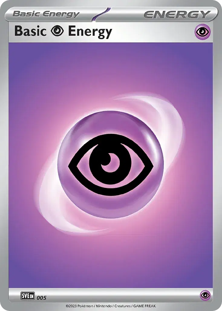Basic Psychic Energy Scarlet & Violet Energies 5
