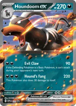 Houndoom ex Scarlet & Violet Black Star Promos