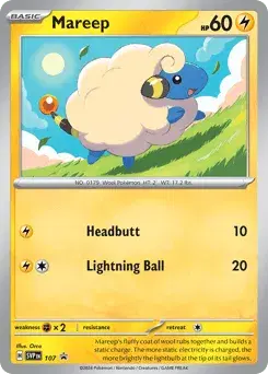 Mareep Scarlet & Violet Black Star Promos