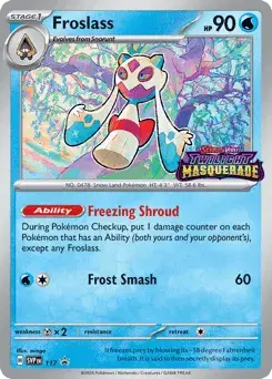 Froslass Scarlet & Violet Black Star Promos