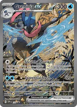 Greninja ex Scarlet & Violet Black Star Promos