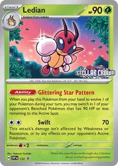 Ledian Scarlet & Violet Black Star Promos