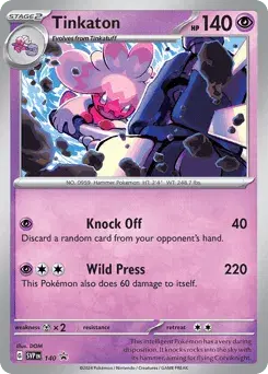 Tinkaton Scarlet & Violet Black Star Promos