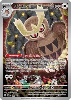 Noctowl Scarlet & Violet Black Star Promos