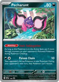 Pecharunt Scarlet & Violet Black Star Promos