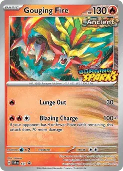 Gouging Fire Scarlet & Violet Black Star Promos