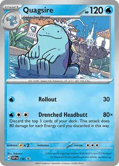 Quagsire Scarlet & Violet Black Star Promos