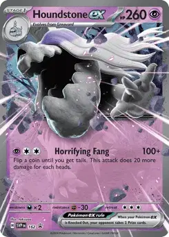 Houndstone ex Scarlet & Violet Black Star Promos
