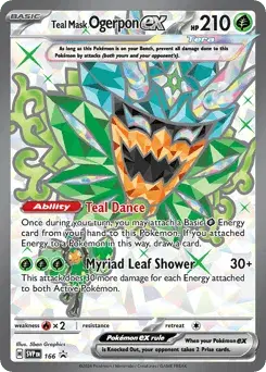 Teal Mask Ogerpon ex Scarlet & Violet Black Star Promos