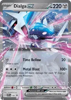 Dialga ex Scarlet & Violet Black Star Promos