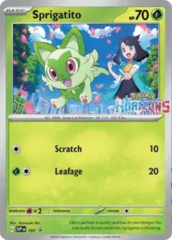 Sprigatito Scarlet & Violet Black Star Promos