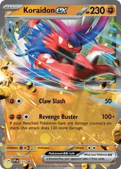 Koraidon ex Scarlet & Violet Black Star Promos