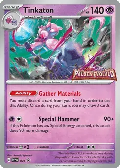 Tinkaton Scarlet & Violet Black Star Promos