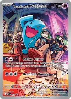 Team Rocket's Wobbuffet Scarlet & Violet Black Star Promos