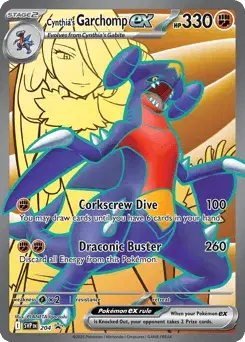Cynthia’s Garchomp ex Scarlet & Violet Black Star Promos