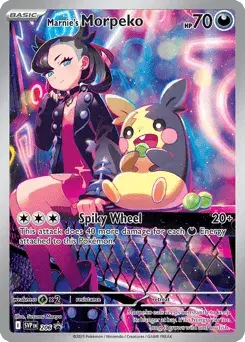 Marnie's Morpeko Scarlet & Violet Black Star Promos