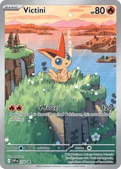 Victini Scarlet & Violet Black Star Promos